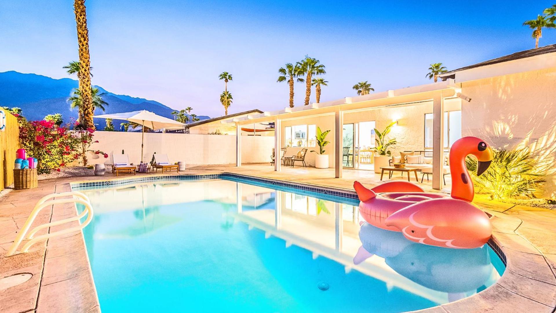 Golden Villa - Pool - Best Views - Game Room Palm Springs Exterior photo