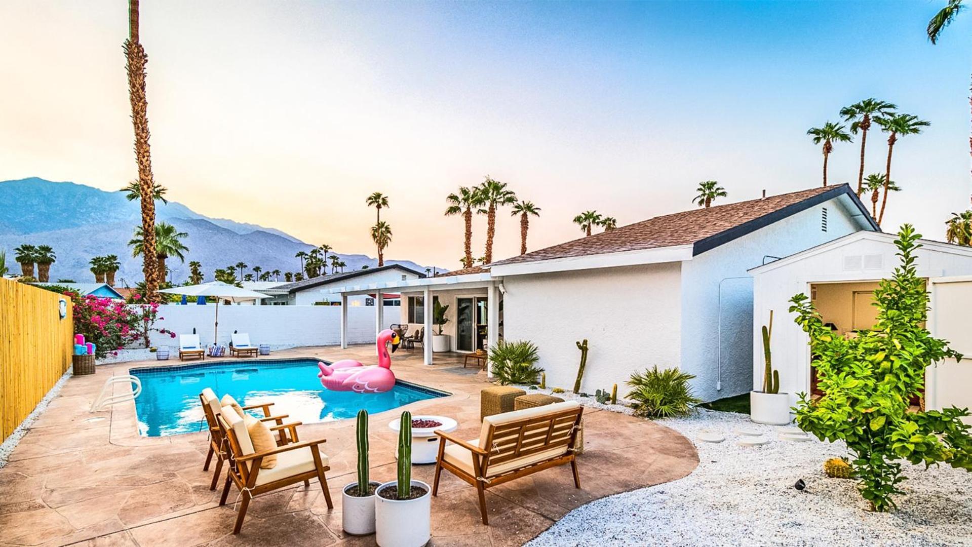 Golden Villa - Pool - Best Views - Game Room Palm Springs Exterior photo